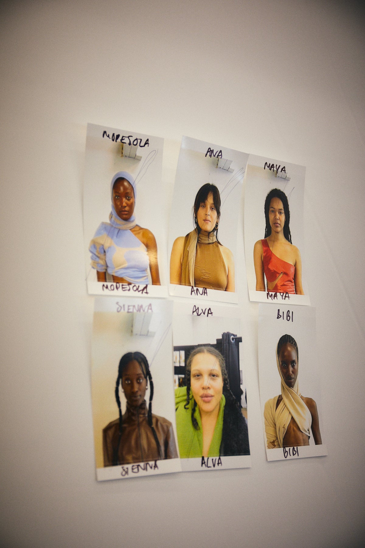 Backstage at our SELASI show